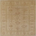 thumbnail image 1 of Ahgly Company Indoor Square Mid-Century Modern Light Copper Gold Oriental Area Rugs, 5' Square, 1 of 6