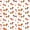 White Brown 01, variant on Manfei Sunglass French Bulldog Twin Sheets, Cute Paw Bone Bedding, Cream Beige, 3-Piece, 1 Flat Sheet, 1 Fitted Sheet and 1 Pillowcase