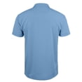 thumbnail image 3 of Men's Cutter & Buck  Light Blue Durham Bulls  Clique Ice Pique Tech Polo, 3 of 3