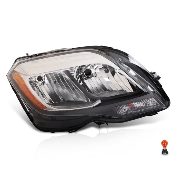 Halogen Headlight Right Passenger Side Fit For 2013-2015 Mercedes Benz GLK250 GLK350
