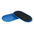 thumbnail image 2 of 2 deslizadores de núcleo para entrenamiento abdominal, almohadillas para abdominales, deslizadores de suelo para el hogar, alfombras, pilates y viajes azul, 2 of 7