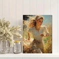 thumbnail image 2 of Qisvanset 12x16 Inch Woman Running to Jesus Canvas Wall Art, Biblical Figure Art Religious Gift Home Wall Decor, 2 of 8