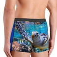 thumbnail image 5 of Disketp Sea Turtle Swims Men'S Boxer Briefs,Soft And Breathable Cotton Underwear With Comfortflex Waistband, 5 of 9
