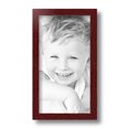thumbnail image 2 of ArtToFrames 6" x 11" Cherry Picture Frame, 6x11 inch Red Wood Poster Frame (WOM-4213),  Pack, 2 of 6
