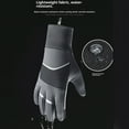 thumbnail image 5 of yocbz Cozy Season Gloves - Unisex Thermal Winter, Touch Screen, Windproof Waterproof Warm Gloves (Black,M), 5 of 9