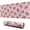 Pink Cow Bell, variant on Long Mouse Pads for Desk,White Cow Strawberry Heart Pattern Desk Mats on Top Of Desks, Desk Mouse Pad Extra Large with 3mm Non-Slip Base and Stitched Edge for Gaming,Office,Work,Home 31.5"x11.8"