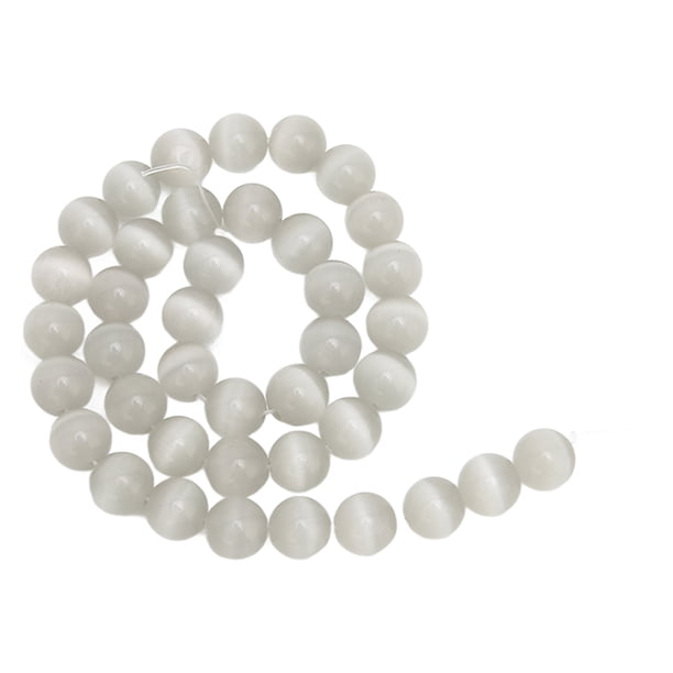 Cuentas De Piedra Para Manualidades, Joyería Artesanal, Pulido, Exquisitas Cuentas De Piedra Natural Para Pulseras, Collares, 10mm