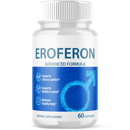 Eroferon Advanced Formula Pills All Natural Vitamin Supplement 60 Capsules