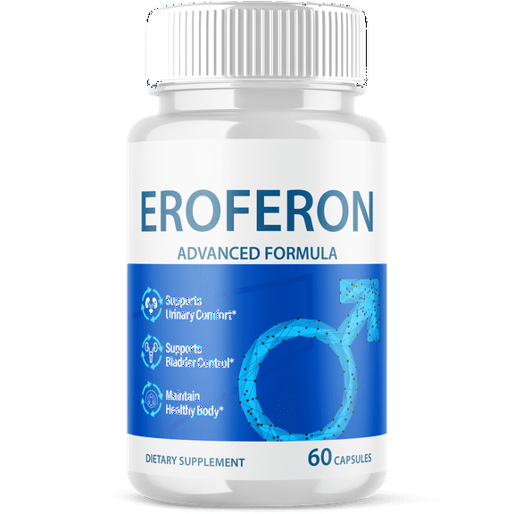 Eroferon Advanced Formula Pills All Natural Vitamin Supplement 60 Capsules