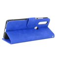 thumbnail image 4 of For Motorola Moto One Action PU Leather Flip Case Card Slots Holder Kickstand Book Folding Folio Cover-Blue, 4 of 5