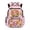 Pink Sunflower Axolotl, variant on Jeiento Axolotl 17 Inch Kids Backpack for Girls Cute Bee Breathable School Bag with Padded Tablet Sleeve & Multi-Pockets for 9-12 Years Old Bookbag for Elementary