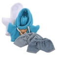 thumbnail image 5 of Conjunto de 4 sudaderas de oso: Ropa para muñecos de peluche, sudadera con pantalón y pantalones para muñecos de peluche de 20 cm. Crea tu propia ropa y accesorios de oso. Ropa para peluches., 5 of 5