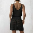 thumbnail image 5 of Oplxuo Summer Crochet Hollow Out Knit Beach Bathing Suit Swim Cover Ups Cruise Outfits Vacation Dresses for Women 2025, 5 of 5
