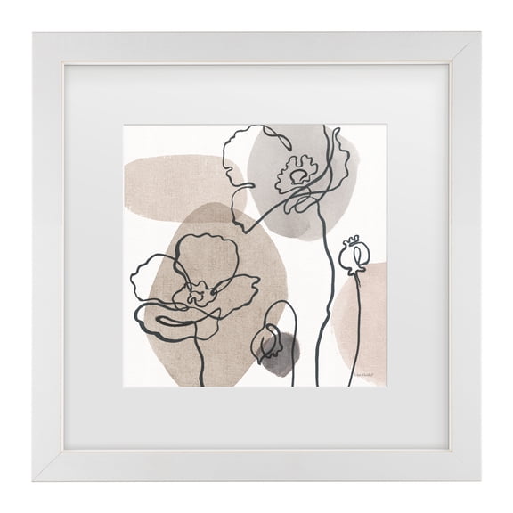 Lisa Audit 'Think Neutral 03' Matted Framed Art
