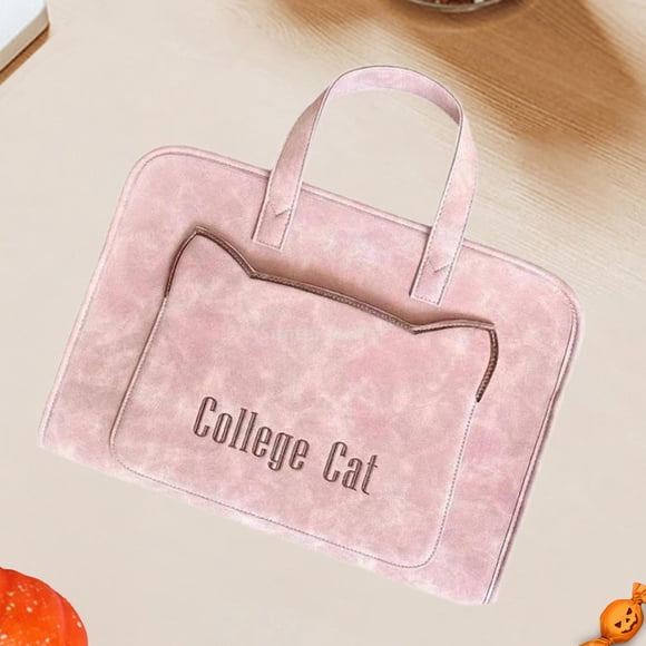 Maletín de negocios Fernando bolso para documentos para hombre y mujer bolso para ordenador portátil 14 pulgadas oficina rosa