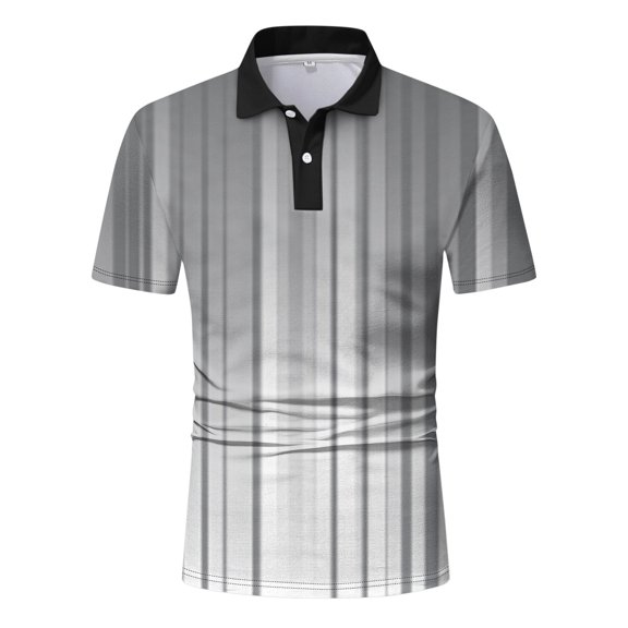 Vedolay Men's Summer Shirts Baseball and Softball Referee Shirt Short Sleeve Polo Shirt Umpire ,Gray XL