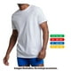 thumbnail image 2 of Playera Interior Fruit Of The Loom para Hombre, Cuello Redondo 3 Piezas Blanco Talla M, 2 of 4