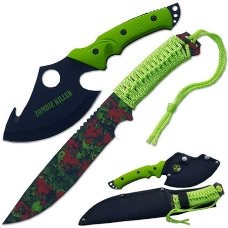 Ultimate Zombie Survival Knife Set Full Tang (Best Zombie Survival Knife)
