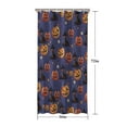 thumbnail image 5 of Magical Pumpkin Castle Halloween Pattern Shower Curtain 36"x72" ,Bathroom Decorative Shower Curtains Set with 12 Hooks,Modern Waterproof Washable Shower Curtain, 5 of 6