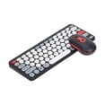 thumbnail image 2 of Ratón inalámbrico Hugo para teclado de computadora USB mini clic silencioso Negro, 2 of 8