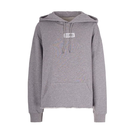 Mm6 By Maison Margiela Grey Sweatshirt With Logo (Women s)