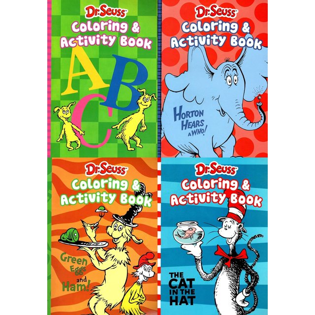 Libro para colorear y actividades para el año bisiesto Press Dr. Seuss