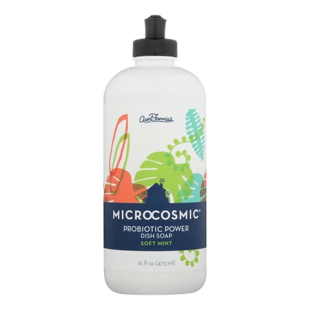 Aunt Fannies - Microcosmic Soft Mint Dish Soap - Cs Of 6-16 Fz