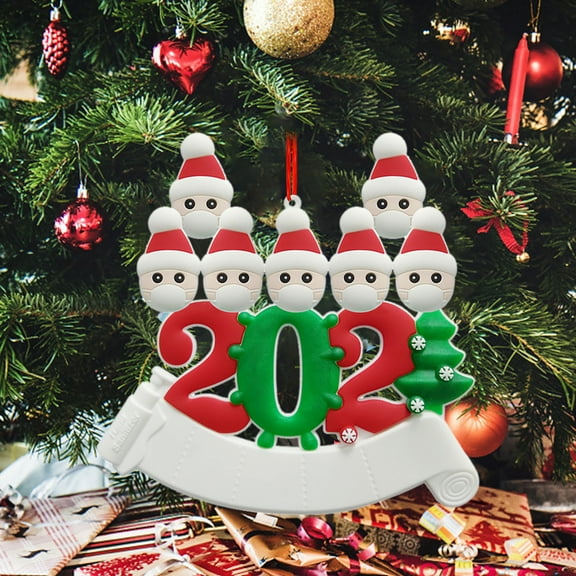 Personalized Survived Family Of Ornament 2020 Christmas Holiday Decorations