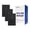 Black, variant on ELEGRP 20 Amp Self-Test GFCI Outle & 24W In-Wall USB Charger combo Receptacle, Dual Type C, Midsize Screwless Wall Plate included, UL & CUL Listed, Black, 1 pack