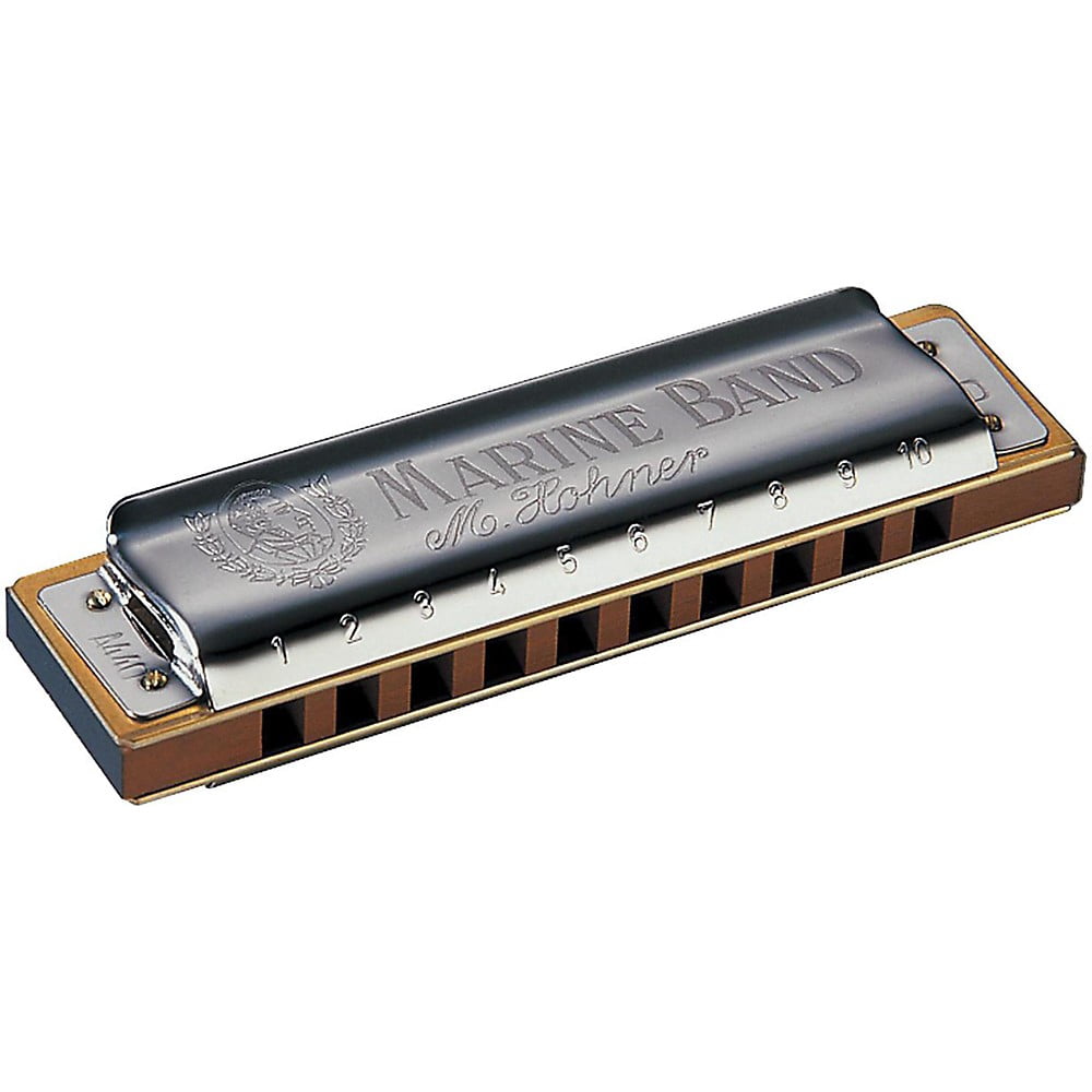 Hohner 1896 Harmonic Minor Marine Band Harmonica Bb