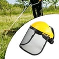 thumbnail image 6 of Zxpjkyu Forestry Mesh Visor Covers, Grass Mowing Face Cover, Comfortable to Wear, Garden Yellow, 6 of 9