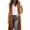Orange, variant on Women's Long Sweater Vests Sleeveless Open Front Cardigan Tunic Vest Long Cardigan Tops Coat Fall Winter Outfits