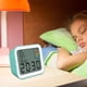 thumbnail image 3 of Niños Estudiante Reloj despertador Mesita de noche LCD Reloj electrónico silencioso digital con pantalla de retroiluminación de temperatura Eigraketly HA001287-01B, 3 of 6