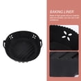 thumbnail image 3 of Doublure pour Friteuse à Air Chaud Casserole en Silicone pour Friteuse à Air Bol Réutilisable pour Friteuse à Air Doublure de Cuisson en Silicone Antiadhésive pour Friteuse à Air, 3 of 8