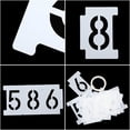 Flexible Curb Stencil Number Painting Templates DIY School Art Projects ...