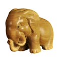thumbnail image 2 of Almencla Wooden Animals Statue Hand Carved Crafts Lucky Decoration Creative Animals Sculpture Handcrafts for Office Cabinet Decoration A, 2 of 8