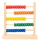thumbnail image 2 of Marco de conteo matemático educativo de madera con ábaco de cinco cálculos para el aprendizaje infantil y la práctica aritmética, 2 of 8