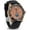 Black, variant on ''The Castaway'' Hawaiian Koa Wood Watch (47 mm Diameter, Copper and Leather Band)