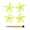 Green 2 Pairs, variant on Nuboxa Propellers Colorful 5-Blades Paddles Multi-Color Propellers-Wings For NEO J0D0