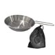 thumbnail image 4 of Camping de acero inoxidable Partita para freír sartén Nintick Sartyet Many plegable Multifuncional para viajar con caminatas reutilizables como olla, 4 of 8