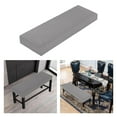 thumbnail image 6 of yotijay Stretch Bench Cover Protector Slipcover Machine Washable 9 Colors Gray, 6 of 9