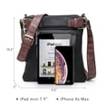 thumbnail image 6 of Dasein Women Lightweight Crossbody Bags Soft Vegan Leather Messenger Bag Shoulder Bag Travel Purse, 6 of 9