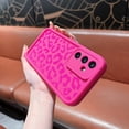 thumbnail image 3 of Compatible with Samsung Galaxy A13 4G Case,Cute Cheetah Print Pattern Design,Soft TPU Slim Girly Leopard Phone Case Bumper Shockproof Protective Cover for Women Girls 6.5inch-Hot Pink, 3 of 12