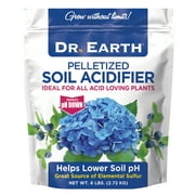 Dr. Earth Pelletized Soil Acidifier Plant Food Fertilizer, 6 lb.