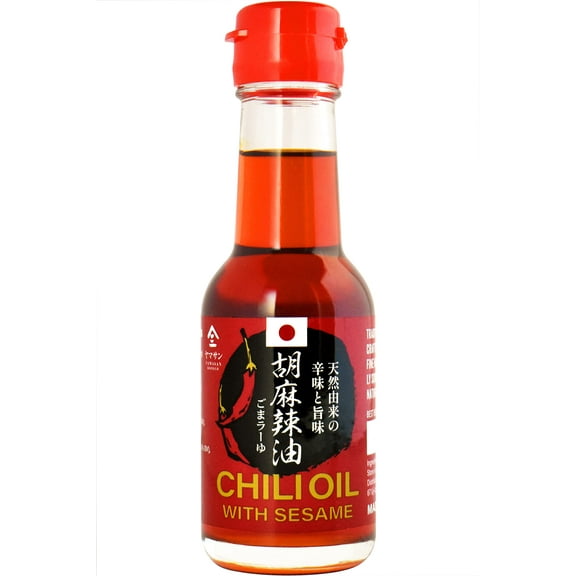 Yamasan Japanese Artisan La-yu Chili Oil, Additive-Free, 3.5oz
