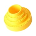 thumbnail image 4 of Organizador de BROCAS profesional perfecl caja de almacenamiento de BROCAS de manicura redonda Amarillo, 4 of 7