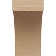 thumbnail image 2 of 10"W x 10"D x 20"H Wide Stockport Rough Cedar Woodgrain TimberThane Corbel, Primed Tan, 2 of 6
