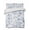 White Blue, variant on Quilts Queen Size, Blue White Spring Floral Soft Comforter Bedding Set for Bed, Summer Botanical Birds Lightweight Quilted Bedspread with Pillow Cover(2 Pieces) for All Season, 90x96 Inch