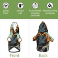 thumbnail image 6 of Cauagu Skeleton Chef BBQ Scene Pattern Winter Pet Hoodie Sweatshirts- Dog Hoodie Sweater with Leash Hole - Cute Dog Hoodie - Pet Clothes Puppy Cat Custume -Large, 6 of 8