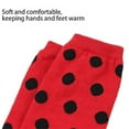 thumbnail image 3 of Unisex Dots Thigh High Socks and Arm Warmer Set Accessories, 3 of 20